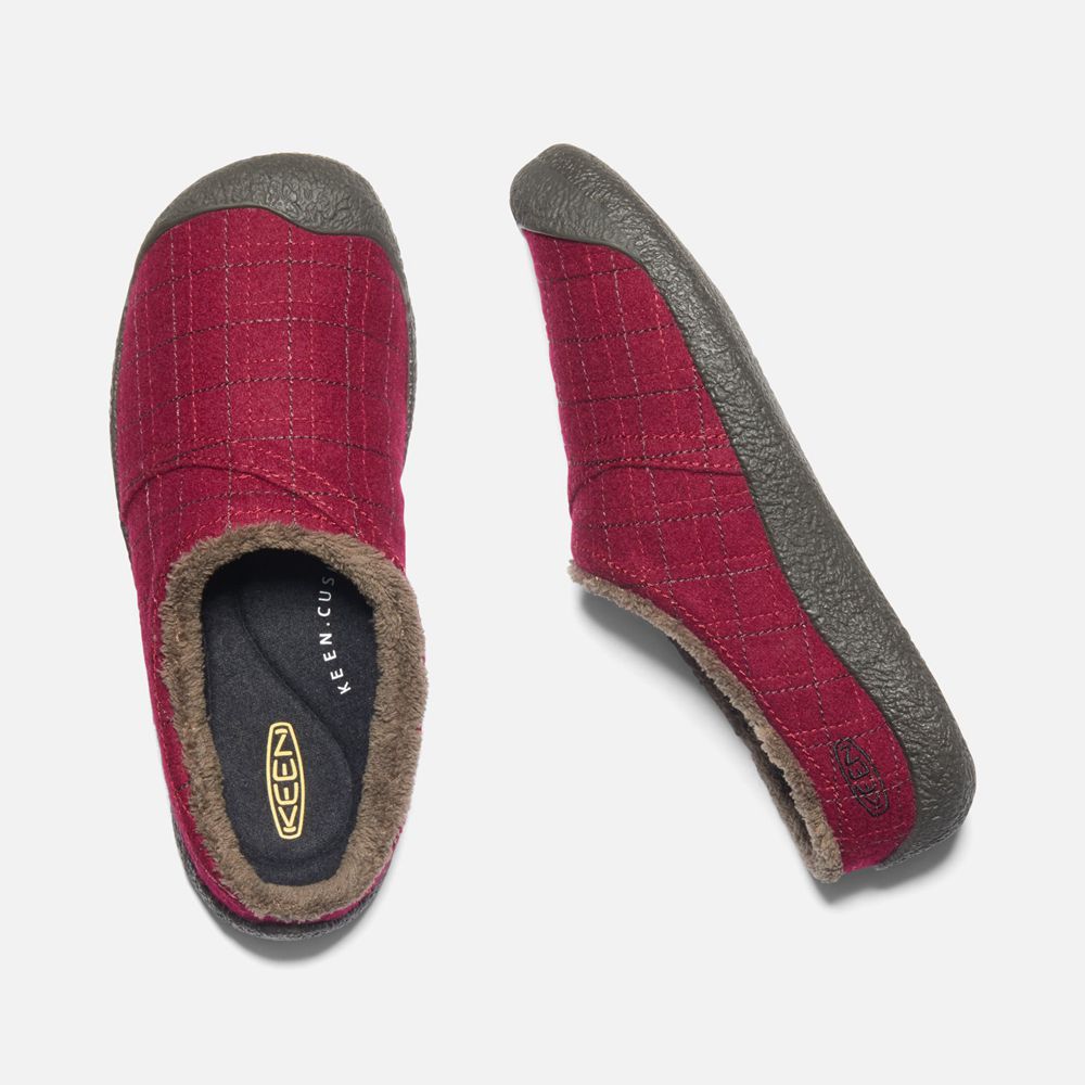 Keen Slippers Dames Rood - Howser Wrap Slide - 54760-APMT